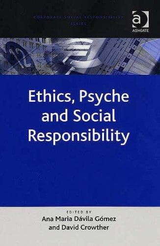 Tapa de Ethics, psyche, and social responsibility