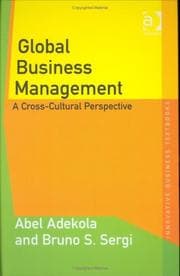 Tapa de Global Business Management (Innovative Business Textbooks)