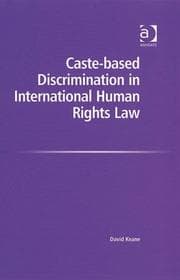 Tapa de Caste-based Discrimination in International Human Rights Law