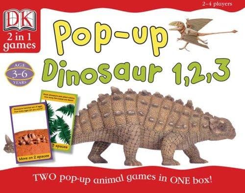 Tapa de Pop Up Dinosaur 123