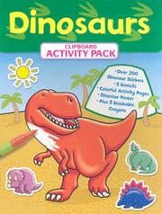 Tapa de Clip Board Activity Kit: Dinosaurs