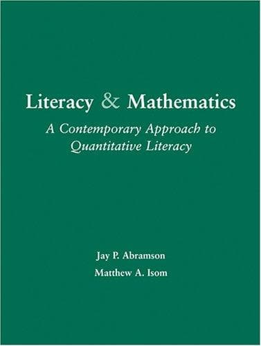 Tapa de Literacy and Mathematics