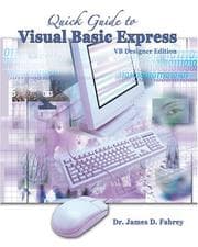 Tapa de Quick Guide to Visual Basic Express