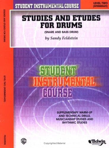 Tapa de Studies and Etudes for Drum, Level II