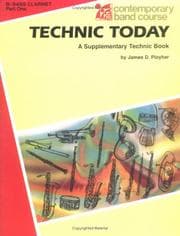 Tapa de Technic Today, part 1 Bb Bass Clarinet (Contemporary Band Course)