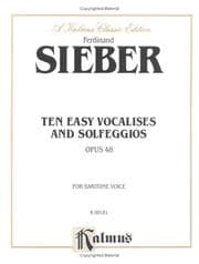 Tapa de Ten Easy Vocalises and Solfeggios