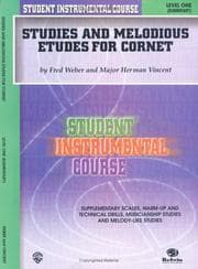Tapa de Student Instrumental Course Studies and Melodious Etudes for Cornet