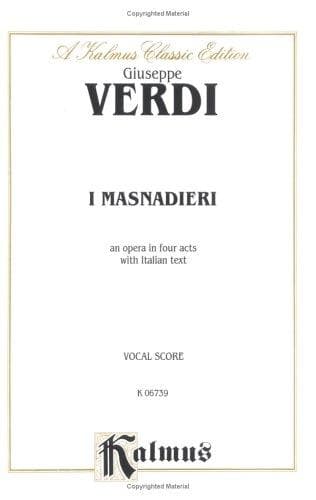 Tapa de I Masnadieri