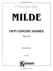 Tapa de Fifty Concert Studies, Op. 26