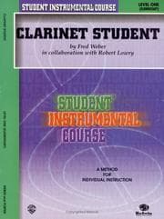 Tapa de Student Instrumental Course Clarinet Student