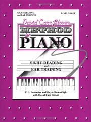Tapa de David Carr Glover Method for Piano Sight Reading and Ear Training, Level 3