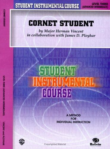 Tapa de Student Instrumental Course Cornet Student