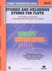 Tapa de Student Instrumental Course Studies and Melodious Etudes for Flute