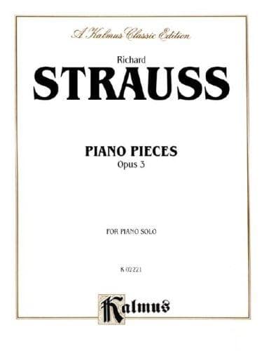 Tapa de Piano Pieces, Op. 3