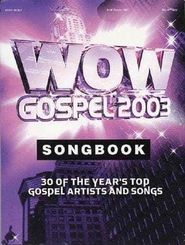Tapa de WOW Gospel 2003