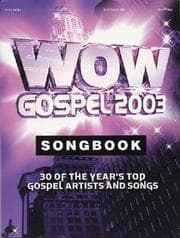 Tapa de WOW Gospel 2003