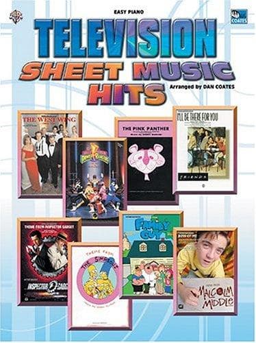Tapa de Television Sheet Music Hits