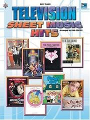Tapa de Television Sheet Music Hits