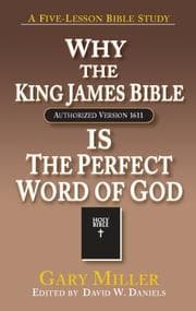 Tapa de Why the KJV Bible is the Perfect Word of God