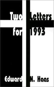 Tapa de Two Letters for 1993