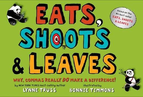 Tapa de Eats shoots & leaves