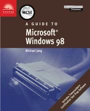 Tapa de MCSE Guide to Microsoft Windows 98 (Mcse & Mcsd Series)