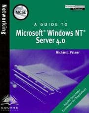 Tapa de MCSE Guide to Microsoft Windows NT Server 4.0