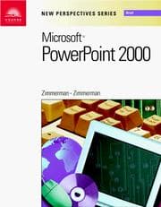 Tapa de New Perspectives On Microsoft Powerpoint 2000 - Brief