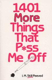 Tapa de 1,401 more things that p*ss me off
