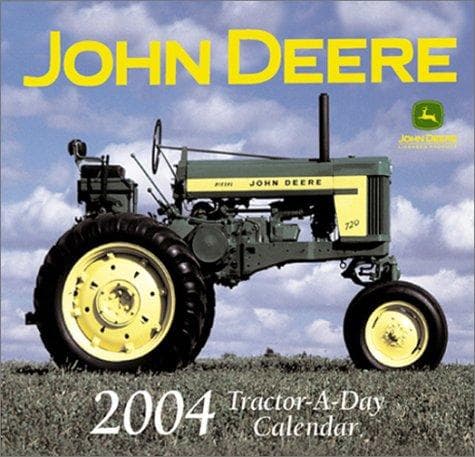 Tapa de John Deere 2004 Calendar