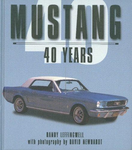 Tapa de Mustang 40 Years