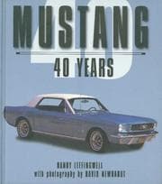 Tapa de Mustang 40 Years