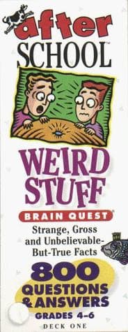 Tapa de Brain Quest: After School, Weird Stuff