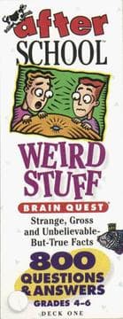 Tapa de Brain Quest: After School, Weird Stuff