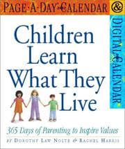 Tapa de Children Learn What They Live Page-A-Day Calendar 2002