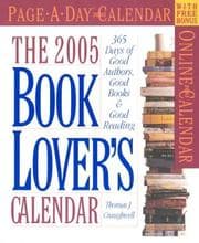 Tapa de The Book Lover's Page-A-Day Calendar 2005
