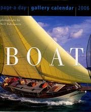 Tapa de Boat Gallery Calendar 2006 (Page a Day Gallery Calendar)