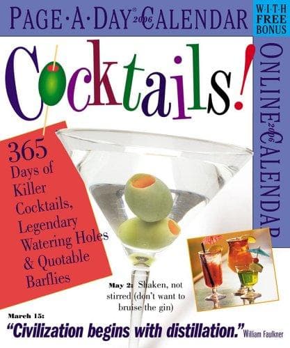 Tapa de Cocktails! Calendar 2006