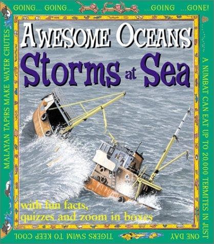 Tapa de Storms At Sea (Awesome Oceans)