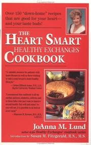 Tapa de The heart smart healthy exchanges cookbook
