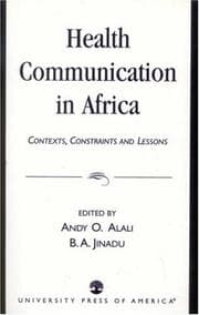 Tapa de Health Communication in Africa