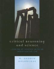 Tapa de Critical Reasoning and Science