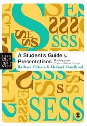 Tapa de A student's guide to presentations