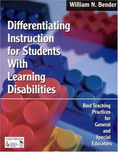 Tapa de Differentiating Instruction for Students with Learning Disabilities