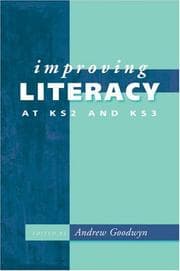 Tapa de Improving Literacy at KS2 and KS3 (Paul Chapman Publishing Title)