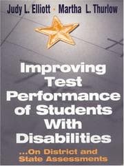 Tapa de Improving Test Performance of Students with Disabilities