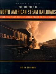 Tapa de The Heritage of North American Steam Railroads