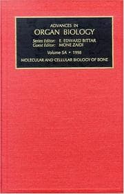Tapa de Molecular and Cellular Biology of Bone
