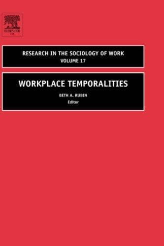 Tapa de Workplace temporalities