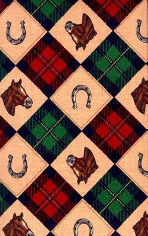 Tapa de Horse Plaid